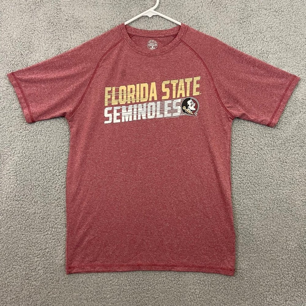 Florida State Seminoles T-shirt Men’s Medium Short Sleeve NCAA‎ Tee Red